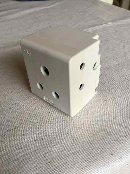 Photo of free Old round pin to UK square pin adapter (Kenilworth CV8) #1