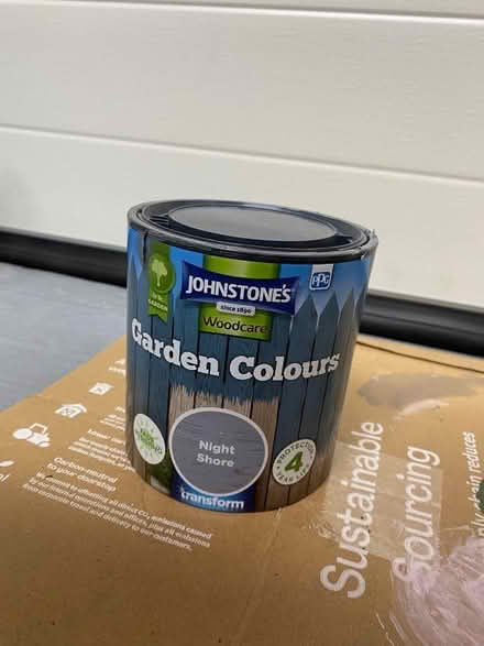 Photo of free Johnstone’s paint for garden planters etc (Wheatley HX2) #1