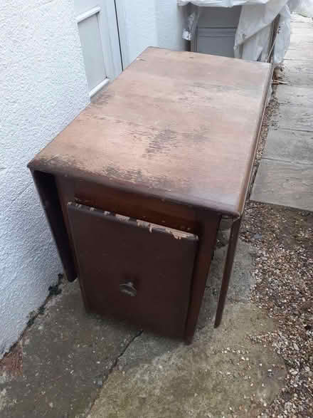 Photo of free Drop leaf table/draw unit/drinks cabinet (Lower Higham ME3) #4