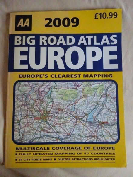 Photo of free Big Road Atlas for Europe (Abingdon, OX14) #1