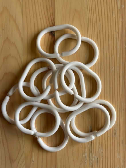 Photo of free Shower curtain rings (Mill End, WD3) #1
