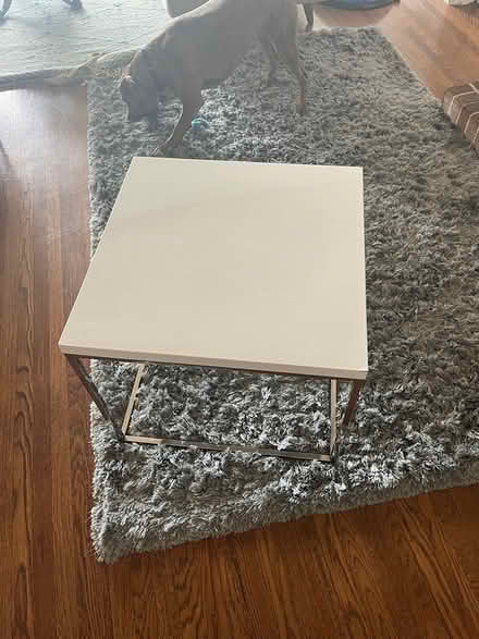 Photo of free White IKEA table (Kensington) #2