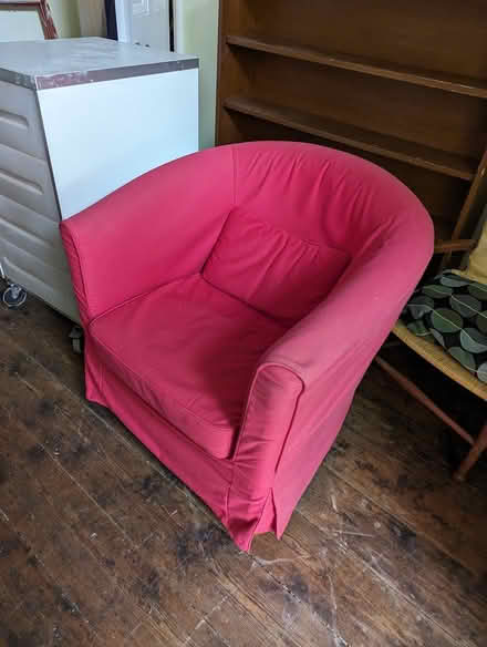Photo of free chair covers red, for ikea tullsta (bristol BS7) #1