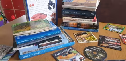 Photo of free Fishing books and dvds (Warley HX2) #1
