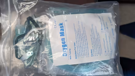 Photo of free Oxygen masks and tubing (Springfield/Burke) #2
