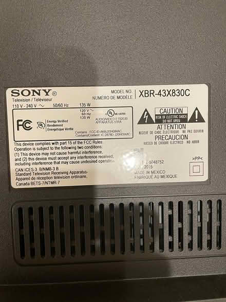 Photo of free Sony TV (Woodley Park) #3