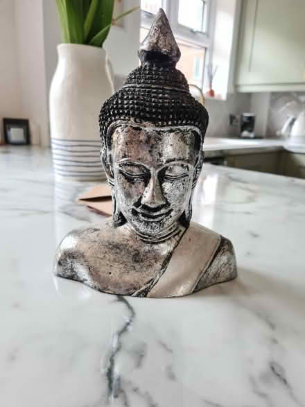 Photo of free Buddhist head figure (Flixton) #2