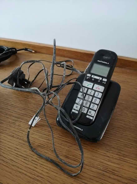 Photo of free Cordless telephone with large numbers (Stannington S6) #1