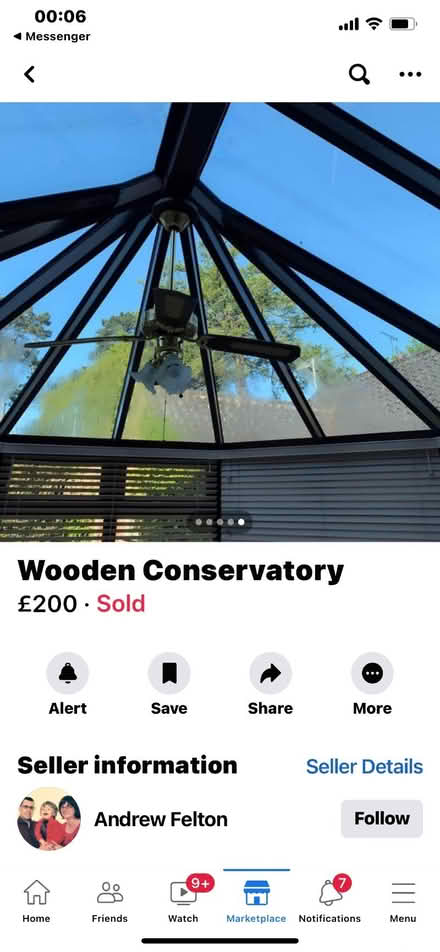 Photo of free Wooden Conservatory (Sedgeford PE36) #2