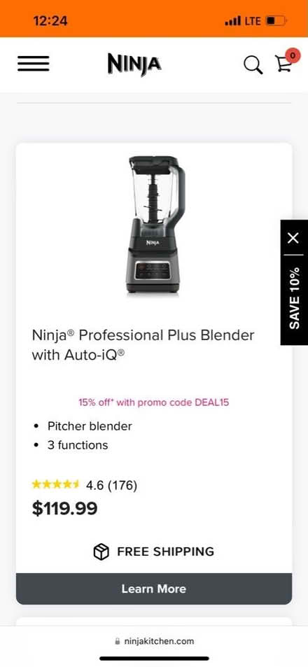 Photo of free Ninja Blender - BASE ONLY (Beaverton) #4