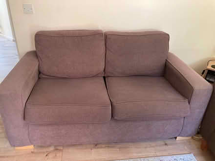 Photo of free 2 Brown Sofas (SW4) #1