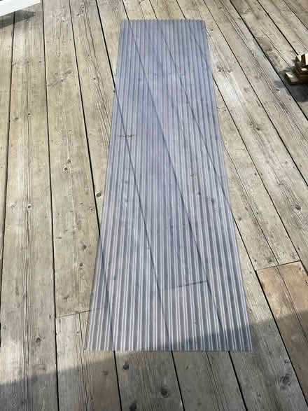 Photo of free Sheet of Clear Corrugated Roofing (Barming) #1