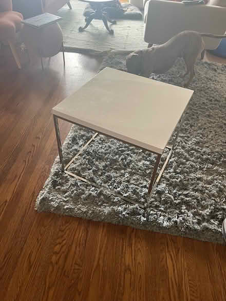 Photo of free White IKEA table (Kensington) #1