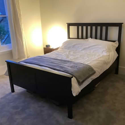 Photo of free IKEA Double Bed Frame (Upper Poets. SG4) #4