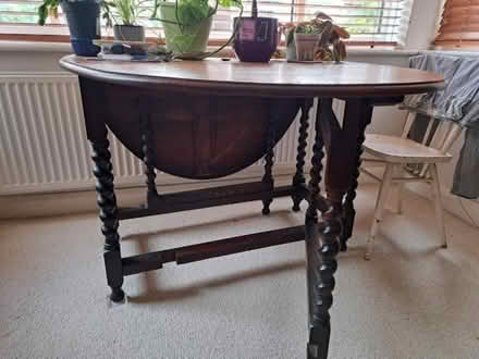 Photo of free Oak leaf table (West Green N15) #2