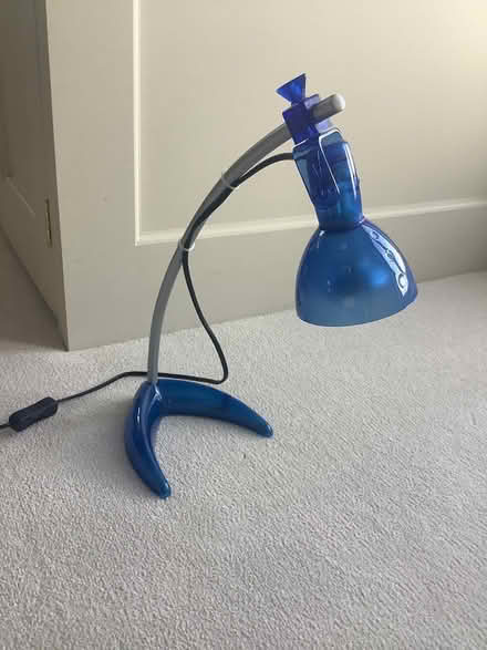 Photo of free Blue desk lamp (RH5) #1