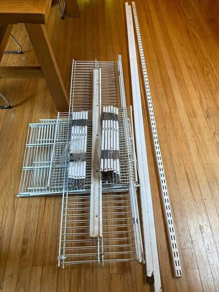 Photo of free Elfa wall mounted shelving system (Rockridge/temescal) #4