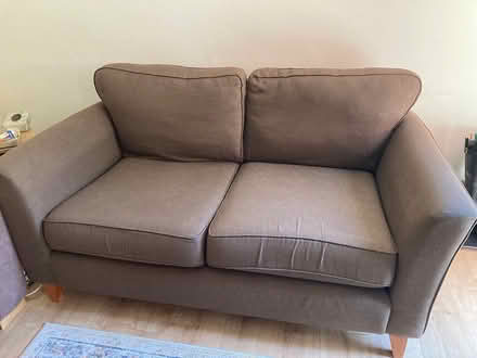 Photo of free 2 Brown Sofas (SW4) #2