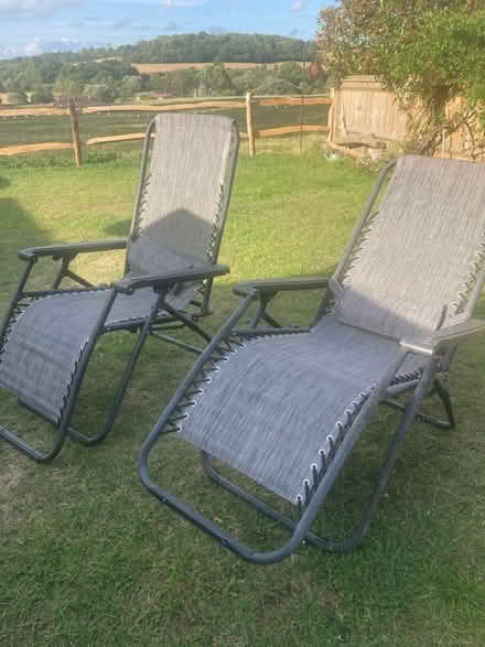 Photo of free Garden recliner chairs (Hartfield TN7) #2