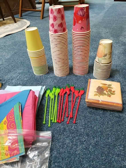 Photo of free Paper napkins,cups etc (Davidsonville) #2
