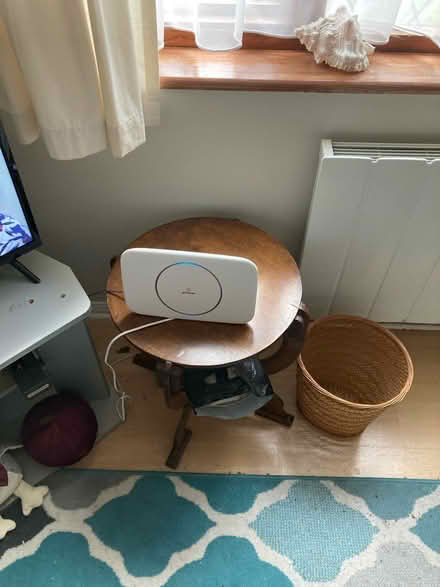 Photo of free Homemade round side table (Woking Surrey) #1