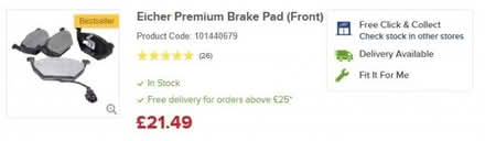 Photo of free Front Brake Pads for Mark 4 Golf (Little Kingshill HP16) #1