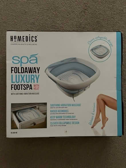 Photo of free Foldaway Foot Spa (Shefford SG17) #1