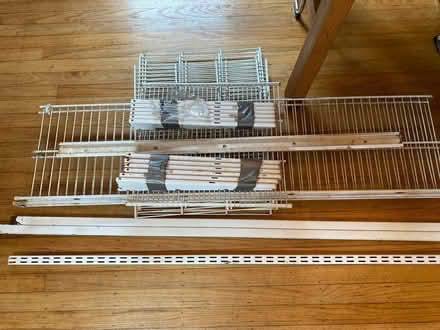 Photo of free Elfa wall mounted shelving system (Rockridge/temescal) #1