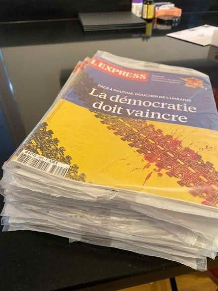 Photo of free French magazines (Knebworth) #1