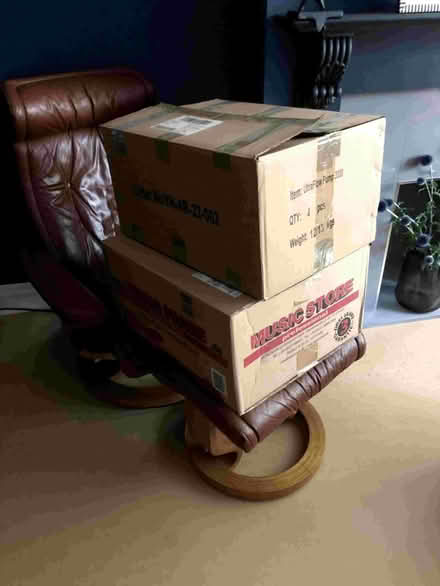 Photo of free 2 large boxes + bubble wrap (Tunbridge Wells N. TN2) #1