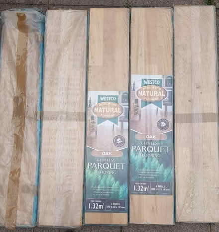 Photo of free Parquet Flooring - new - Oak colour - Westco brand (Ladderstile Gate KT2) #2