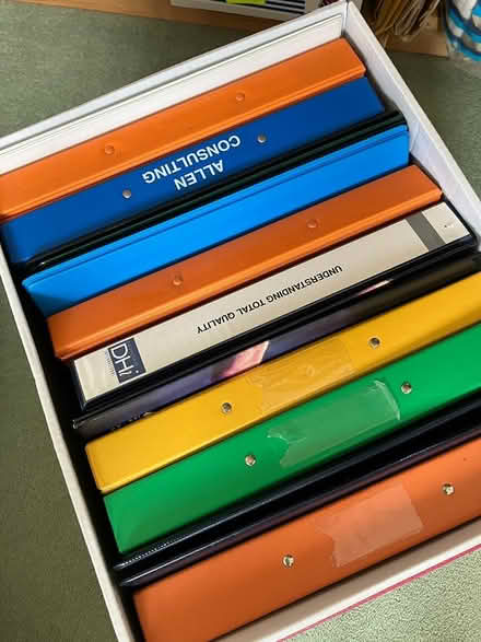Photo of free Ring binders (East Horsley, KT24) #1