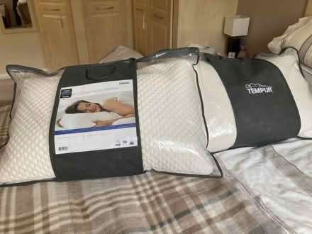 Photo of free Two memory foam pillows. Unused. (Bilton CV22) #1