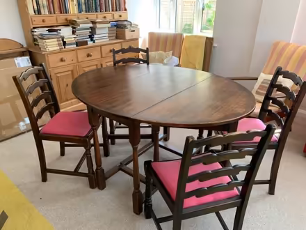 Photo of free Dining room table and 6 chairs (Middleton on Sea PO22) #3