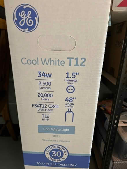 Photo of free Cool White T12 34w light bulbs (Ballantree, Gloucester Townshi) #2