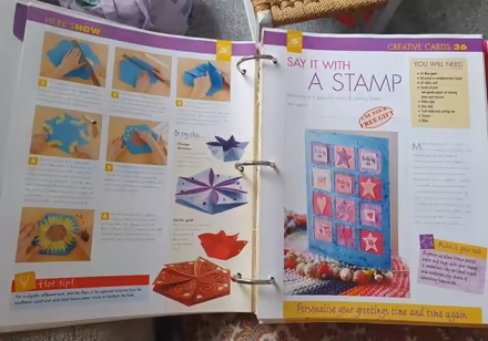 Photo of free Creative Papercraft Collection & Binder (Handforth SK9) #3