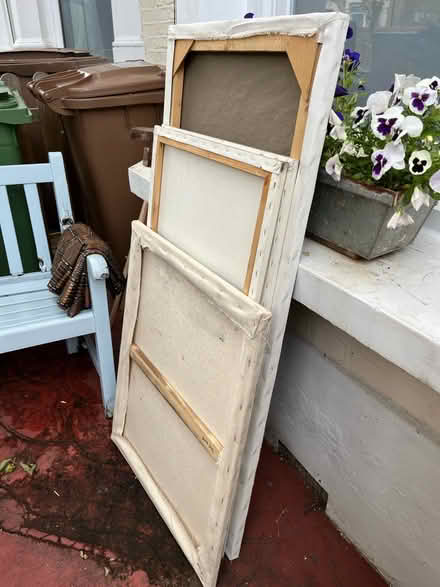 Photo of free 50 stretchers frames canvases (Leyton E10) #1