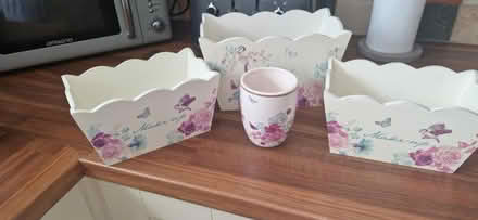 Photo of free Wood boxes and tumbler (CT9) #1