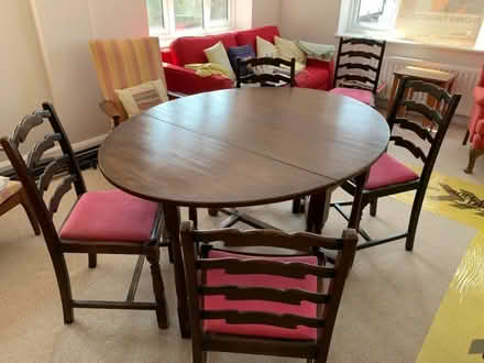 Photo of free Dining room table and 6 chairs (Middleton on Sea PO22) #1