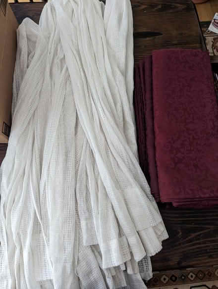 Photo of free 8x 80" sheer curtains (Barkhamsted) #1