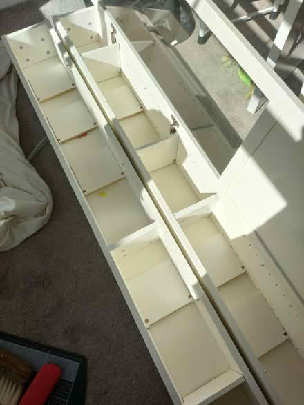 Photo of free IKEA white DVD/ small book unit (Denstone, Uttoxeter. ST14) #3