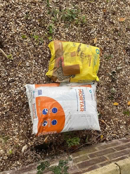 Photo of free Bagged Cement (Windlesham GU20) #1