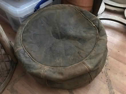 Photo of free Leather footstool (Oxlinch GL10) #3