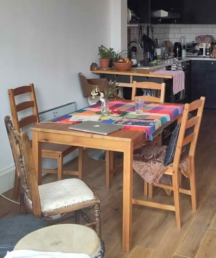 Photo of free IKEA table and 3 chairs set (G42) #2
