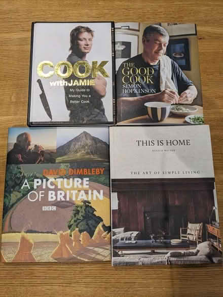 Photo of free Coffee table books & Cook bboks (Frimley Green GU16) #1