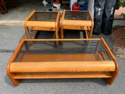Photo of free End tables and coffee table (Attleboro Falls) #1