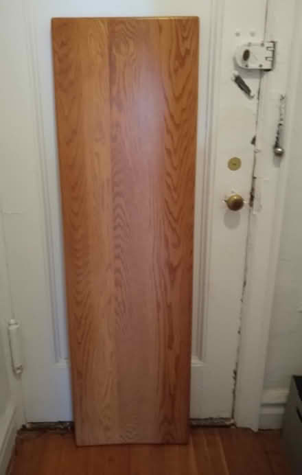 Photo of free Wood -- oak?-- cabinet door (Ridge Blvd and 67th) #1