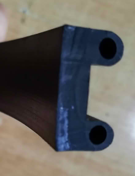Photo of free 2 Black Rubber fender strips (Weston Favell village area) #4