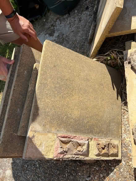 Photo of free 5 complete paving slabs (Polegate) #2