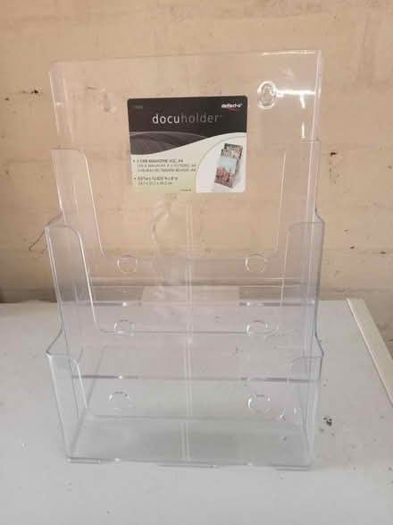 Photo of free Document/magazine rack (Whittington SY11) #1